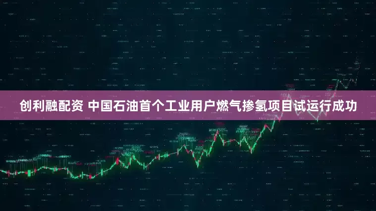创利融配资 中国石油首个工业用户燃气掺氢项目试运行成功